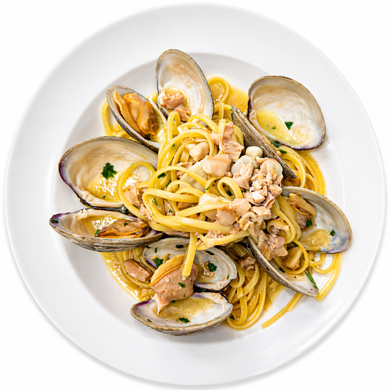 linguine with clams