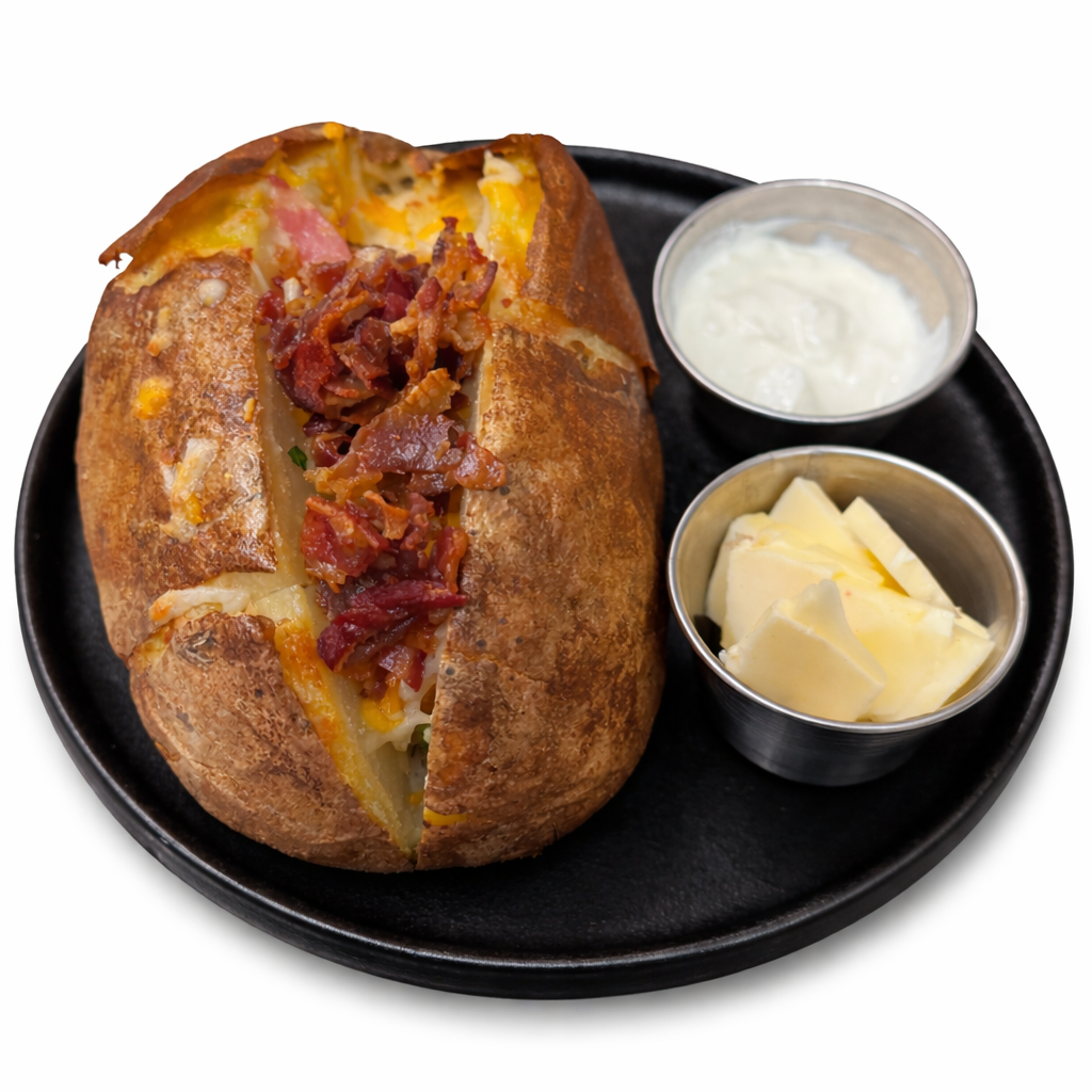 loaded baked potatoe