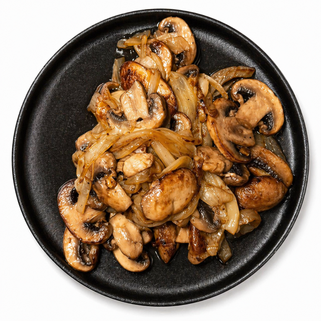 mushroom and onions