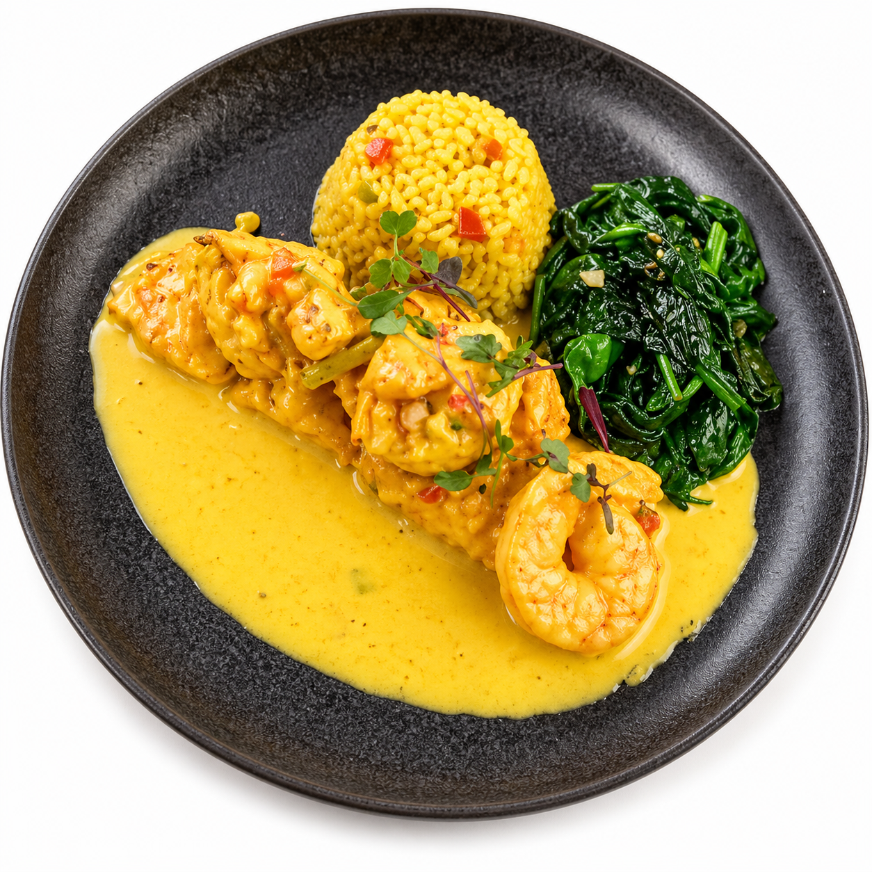 sole and shirmp francese