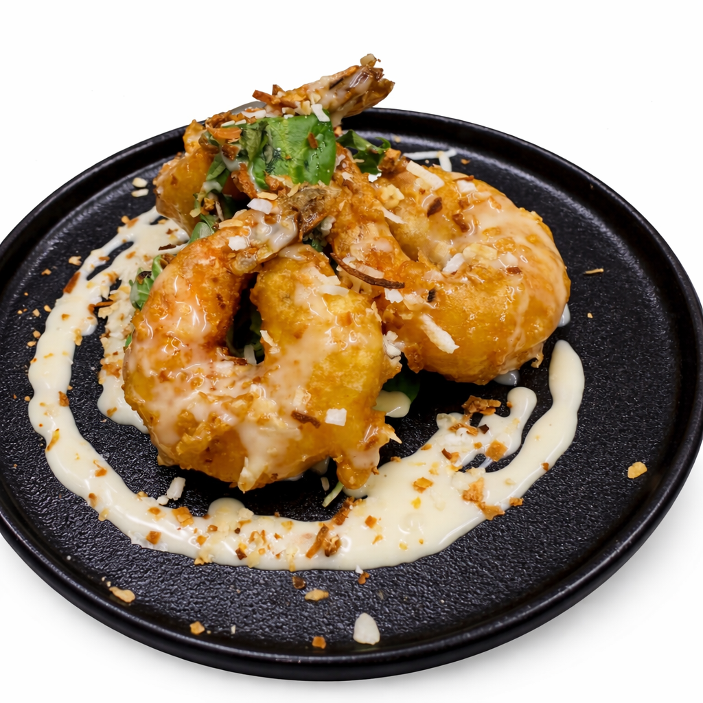 tempura coconut shrimp